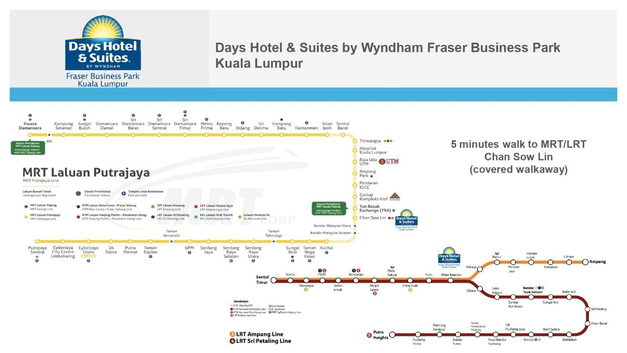 Days Hotel & Suites By Wyndham Kl - Chan Sow Lin Mrt Or Lrt Kuala Lumpur Buitenkant foto